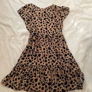 Leopard Print Dress